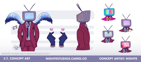 C.T. Concept Art Character Design